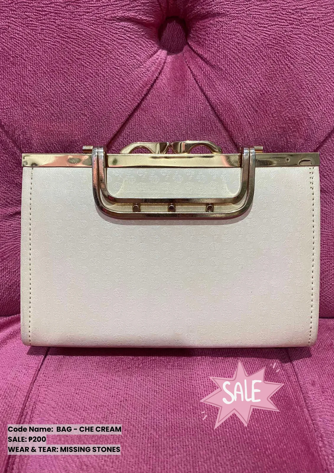 Bags: Che Cream