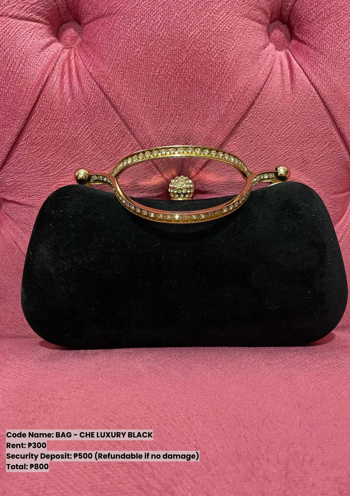 Bags: Che Luxury Black
