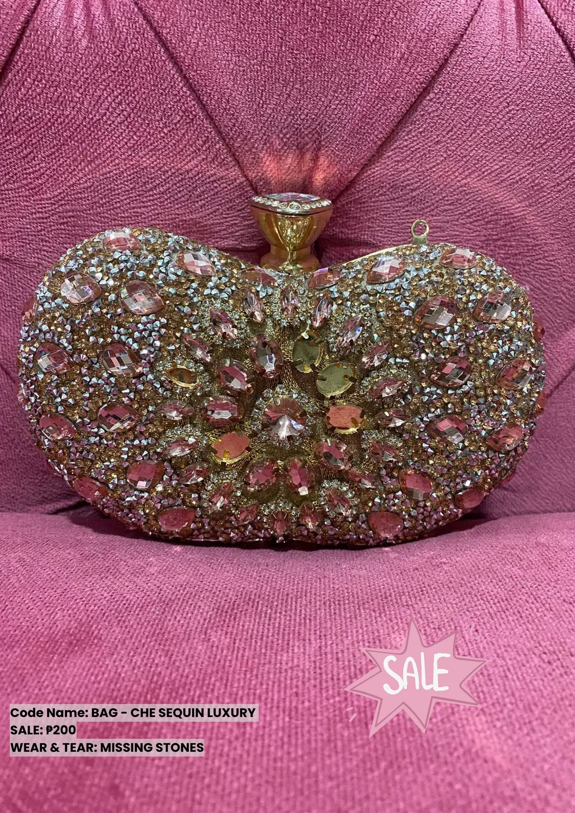 Bags: Che Sequin Luxury
