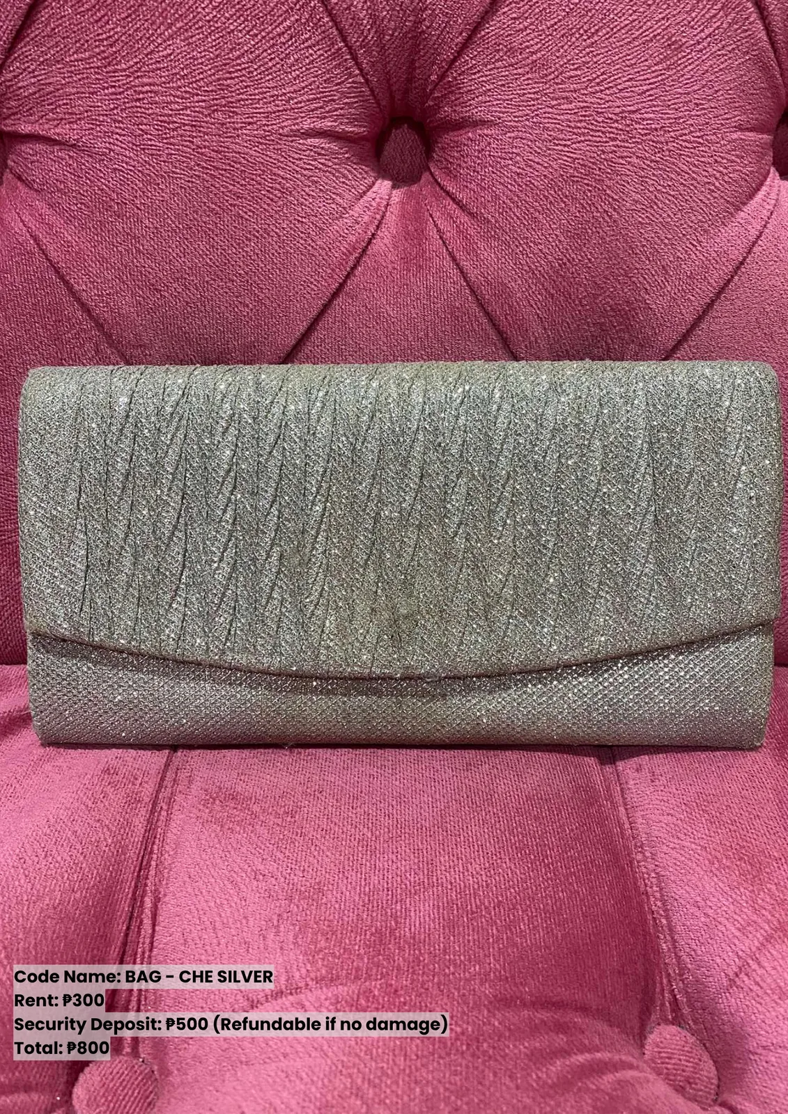 Bags: Che Silver