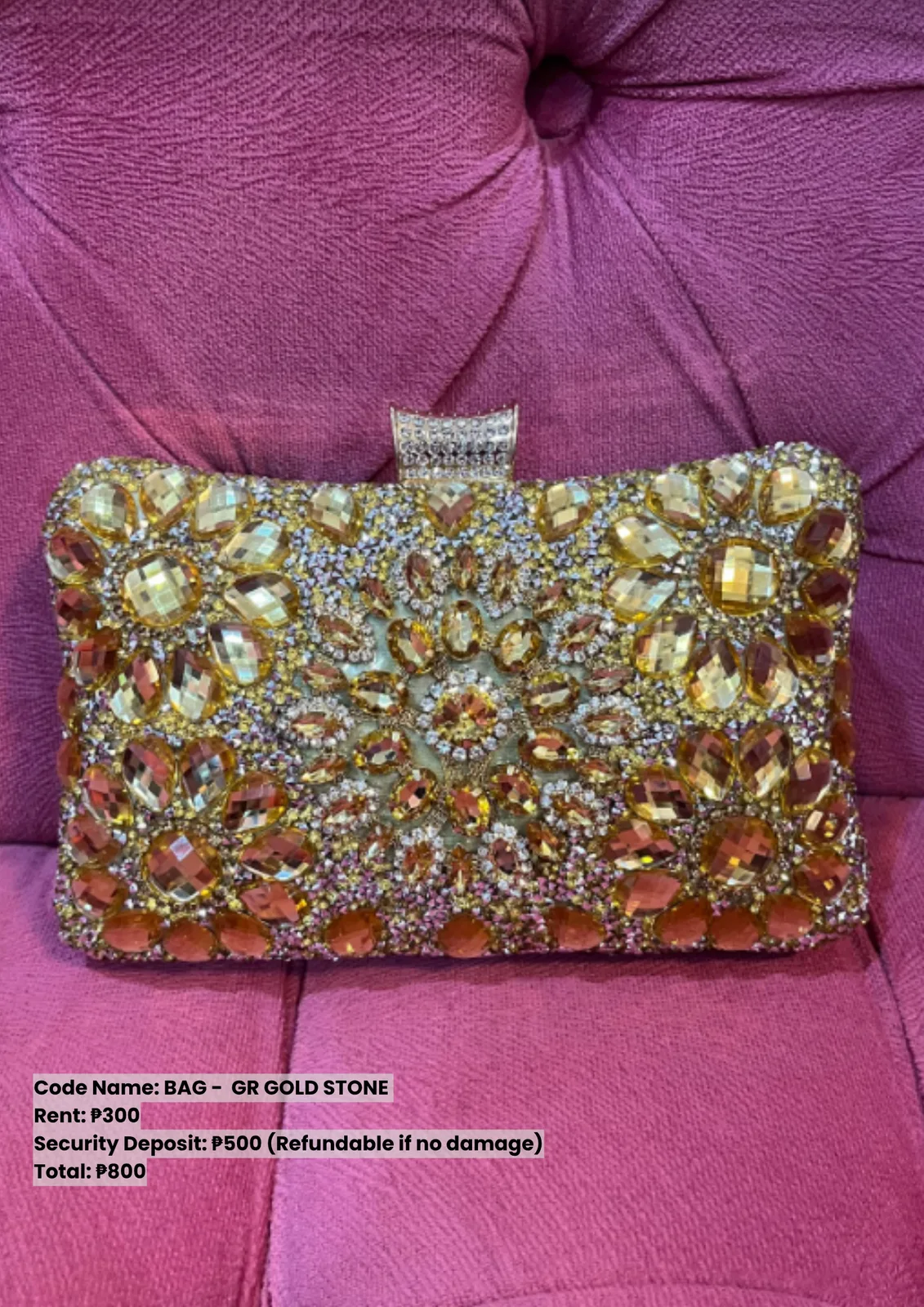 Bags: Gr Gold Stone