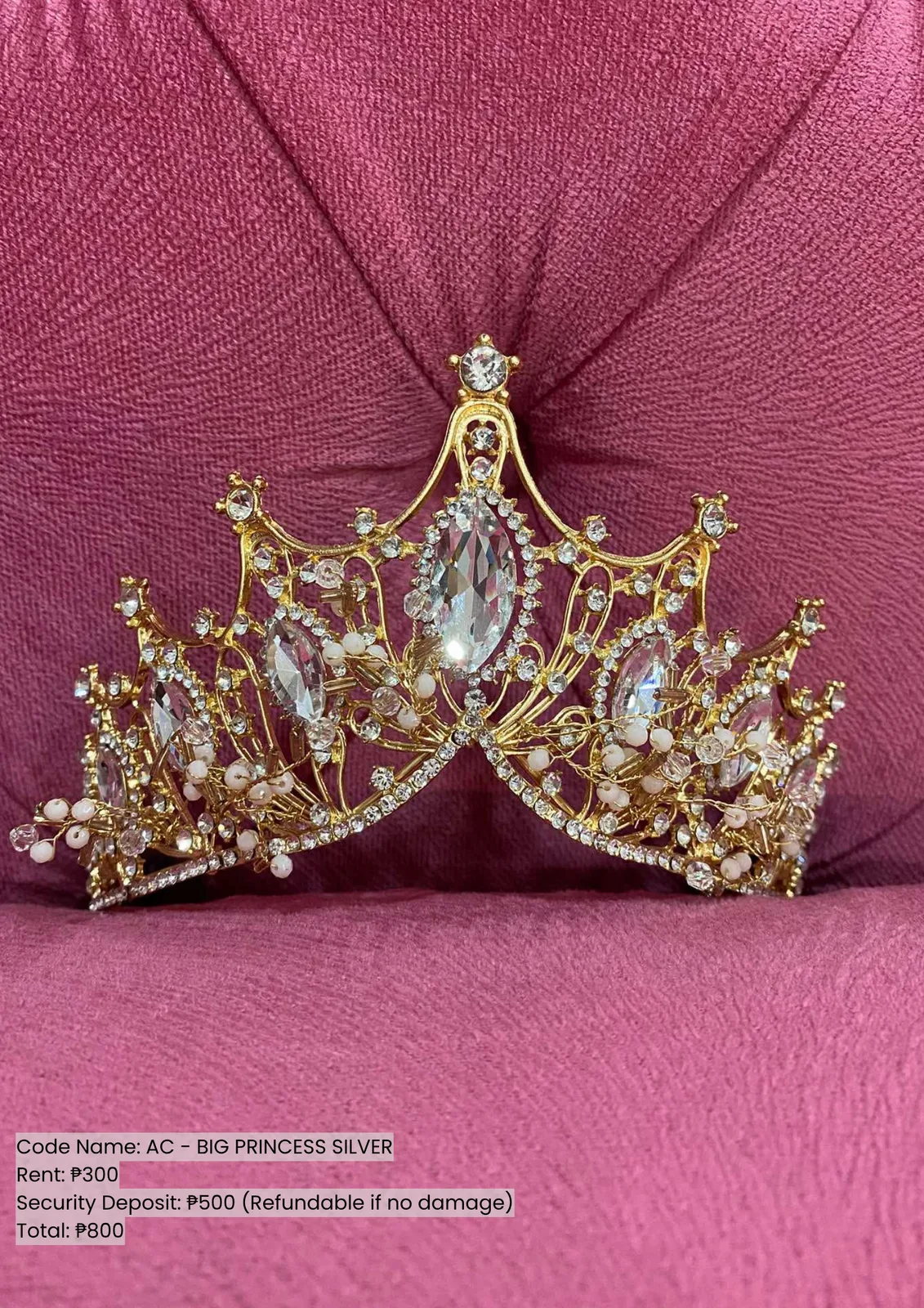 Crowns: Ac Big Princess Silver