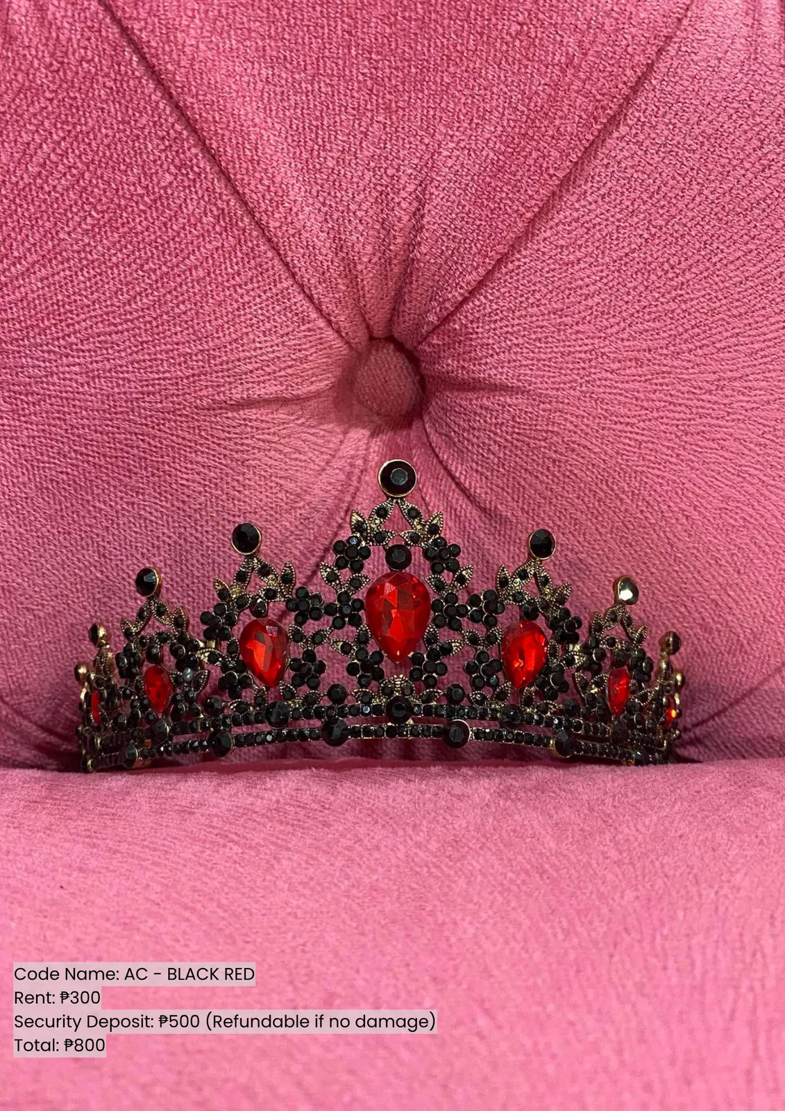 Crowns: Ac Black Red