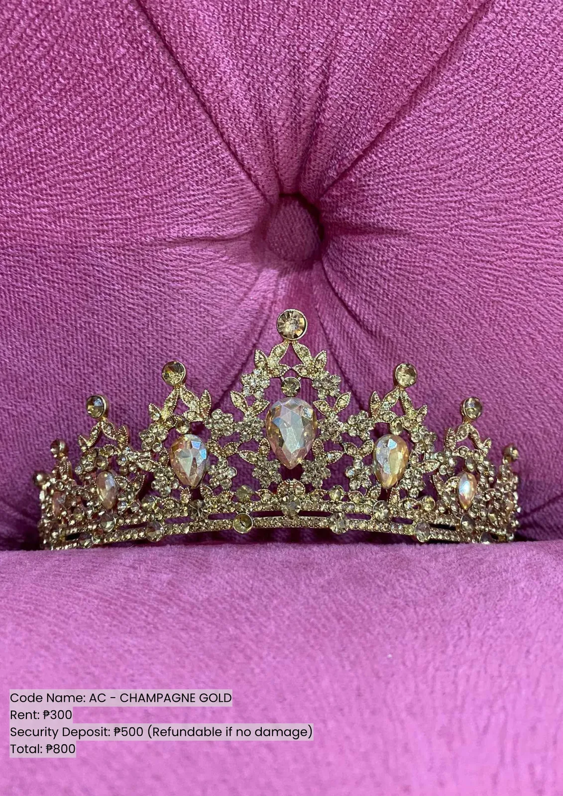 Crowns: Ac Champagne Gold