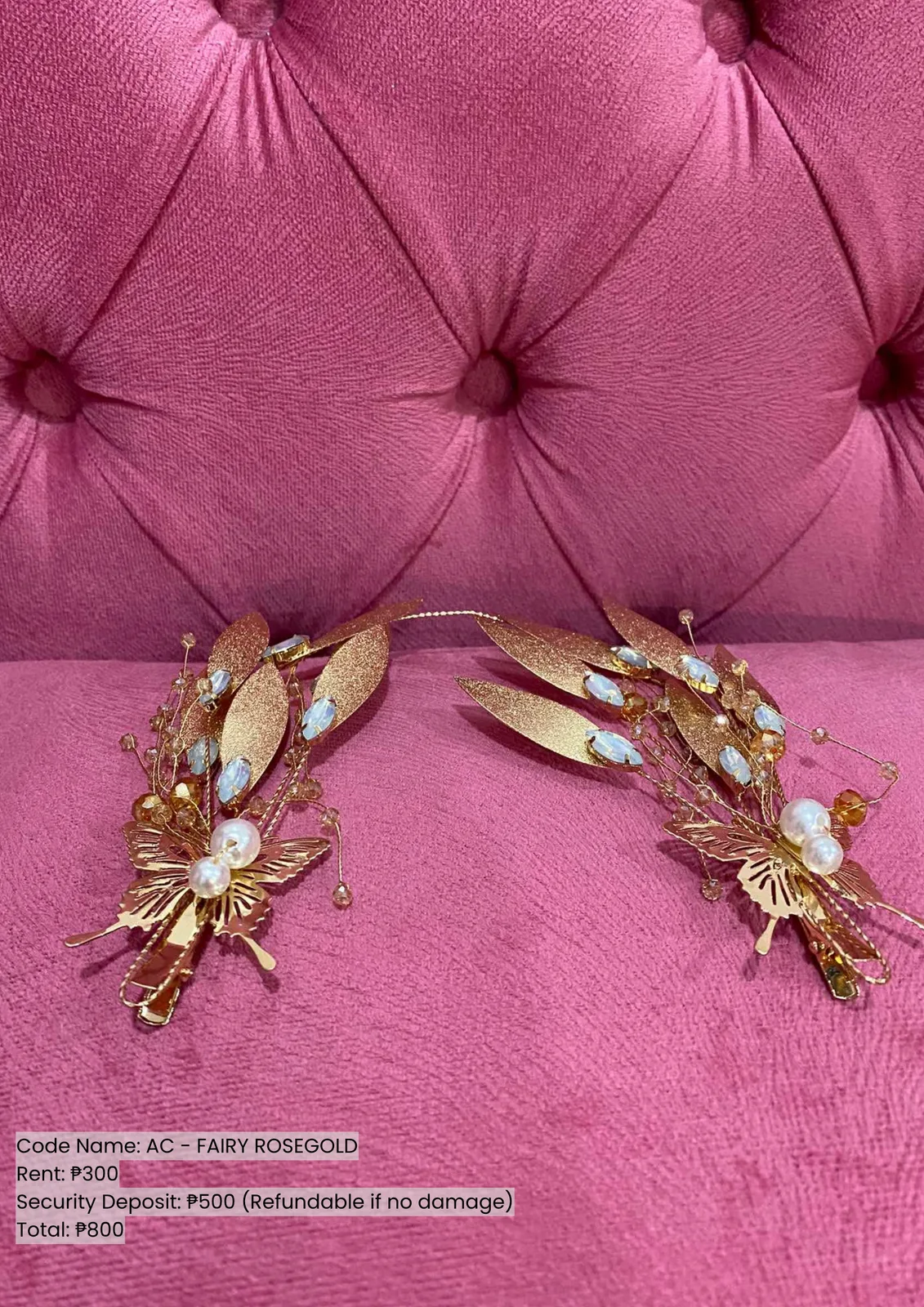 Crowns: Ac Fairy Rosegold