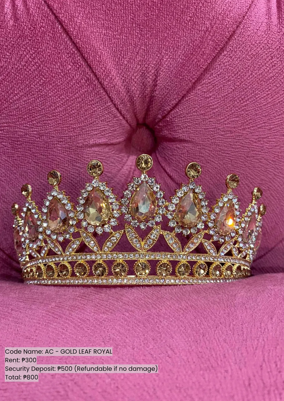 Crowns: Ac Gold Leaf Royal