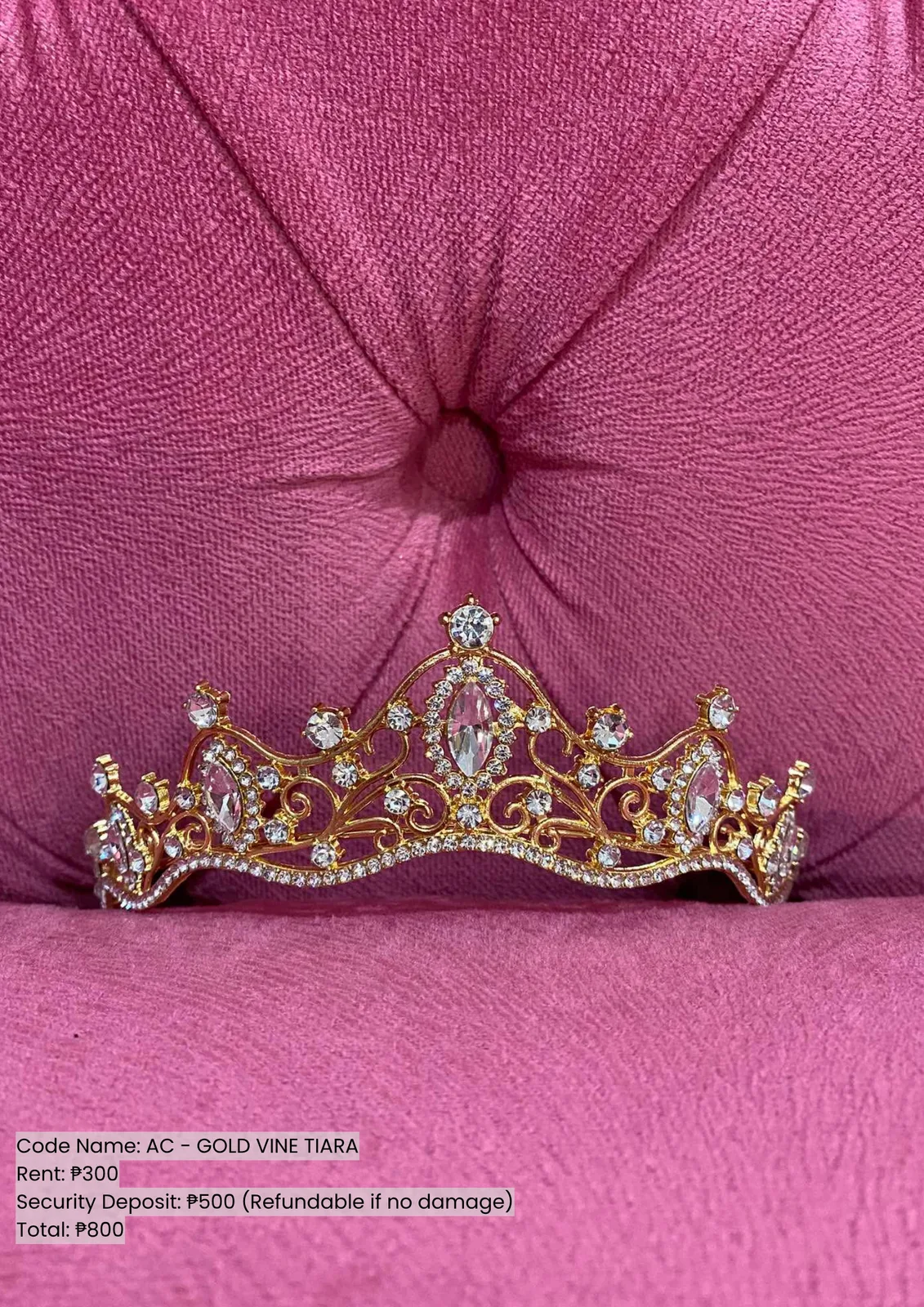 Crowns: Ac Gold Vine Tiara
