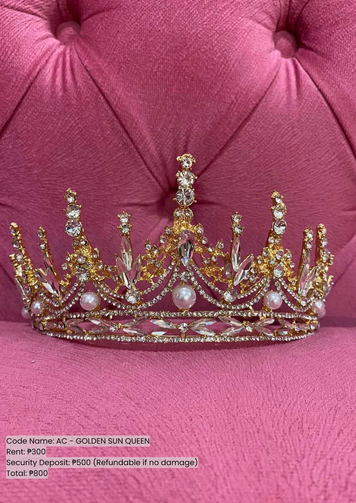 Crowns: Ac Golden Sun Queen