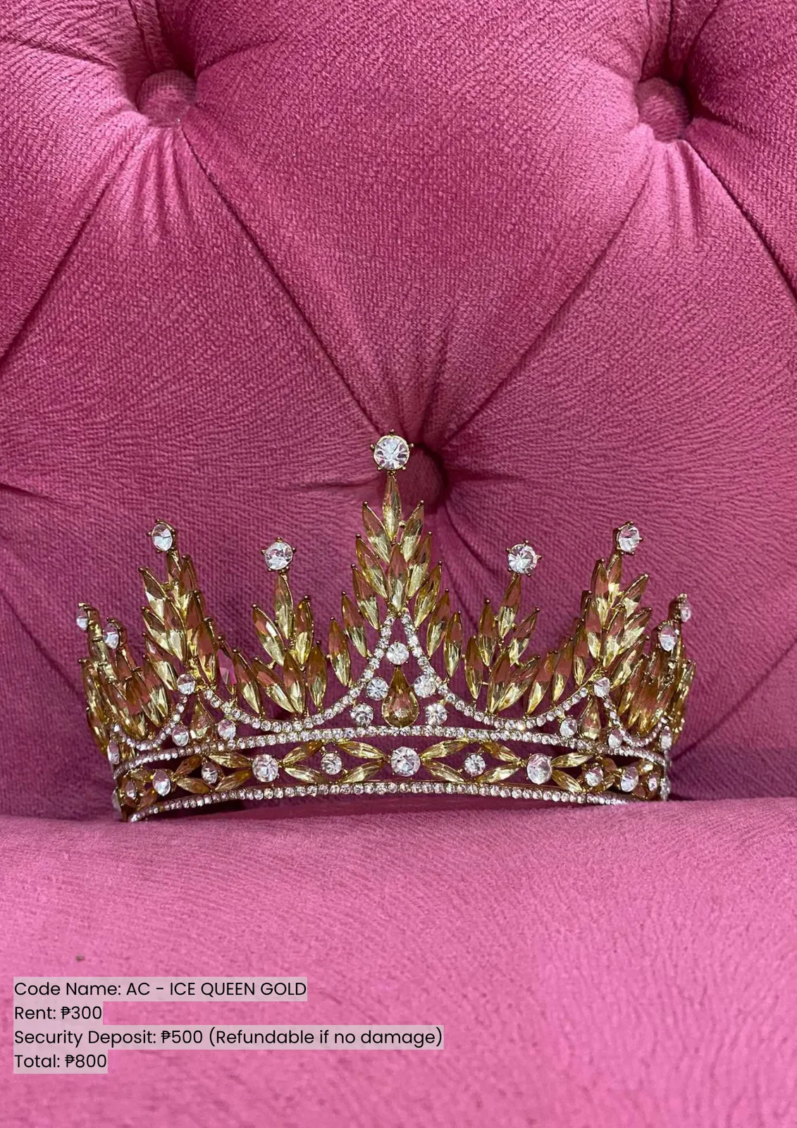 Crowns: Ac Ice Queen Gold
