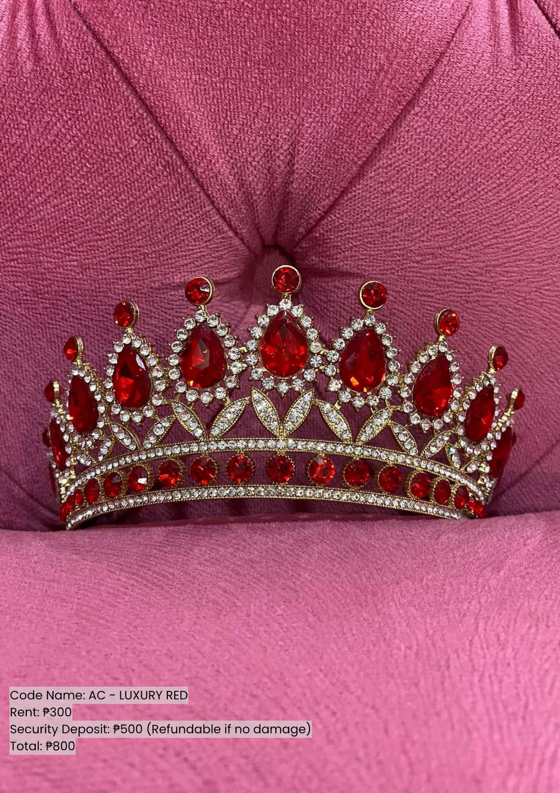Crowns: Ac Luxury Red