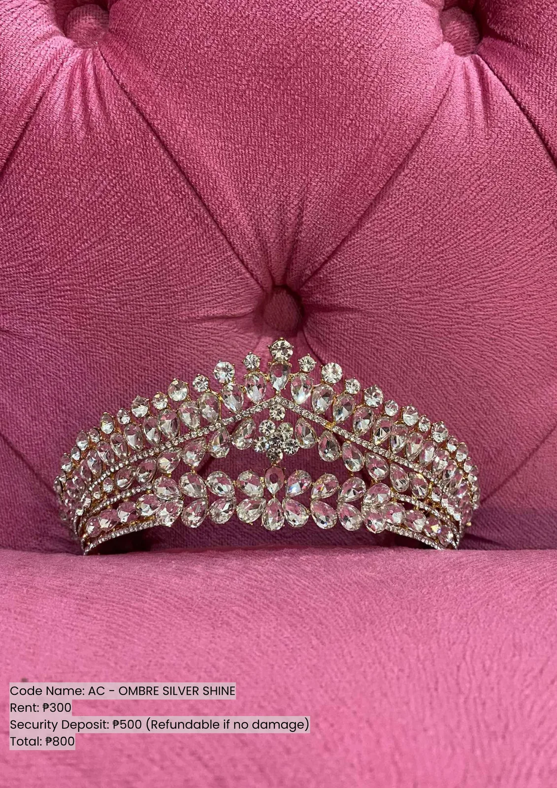 Crowns: Ac Ombre Silver Shine
