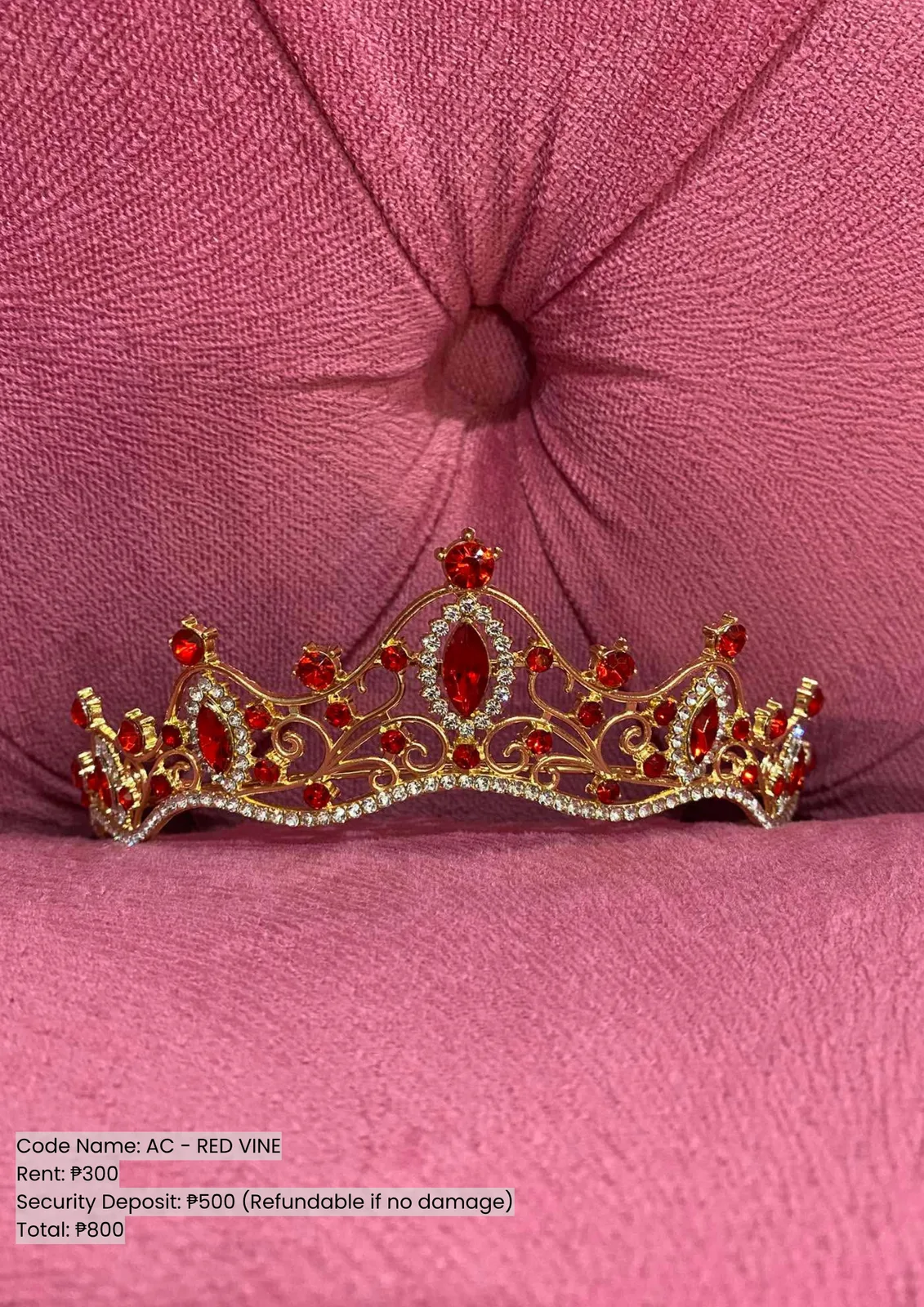 Crowns: Ac Red Vine