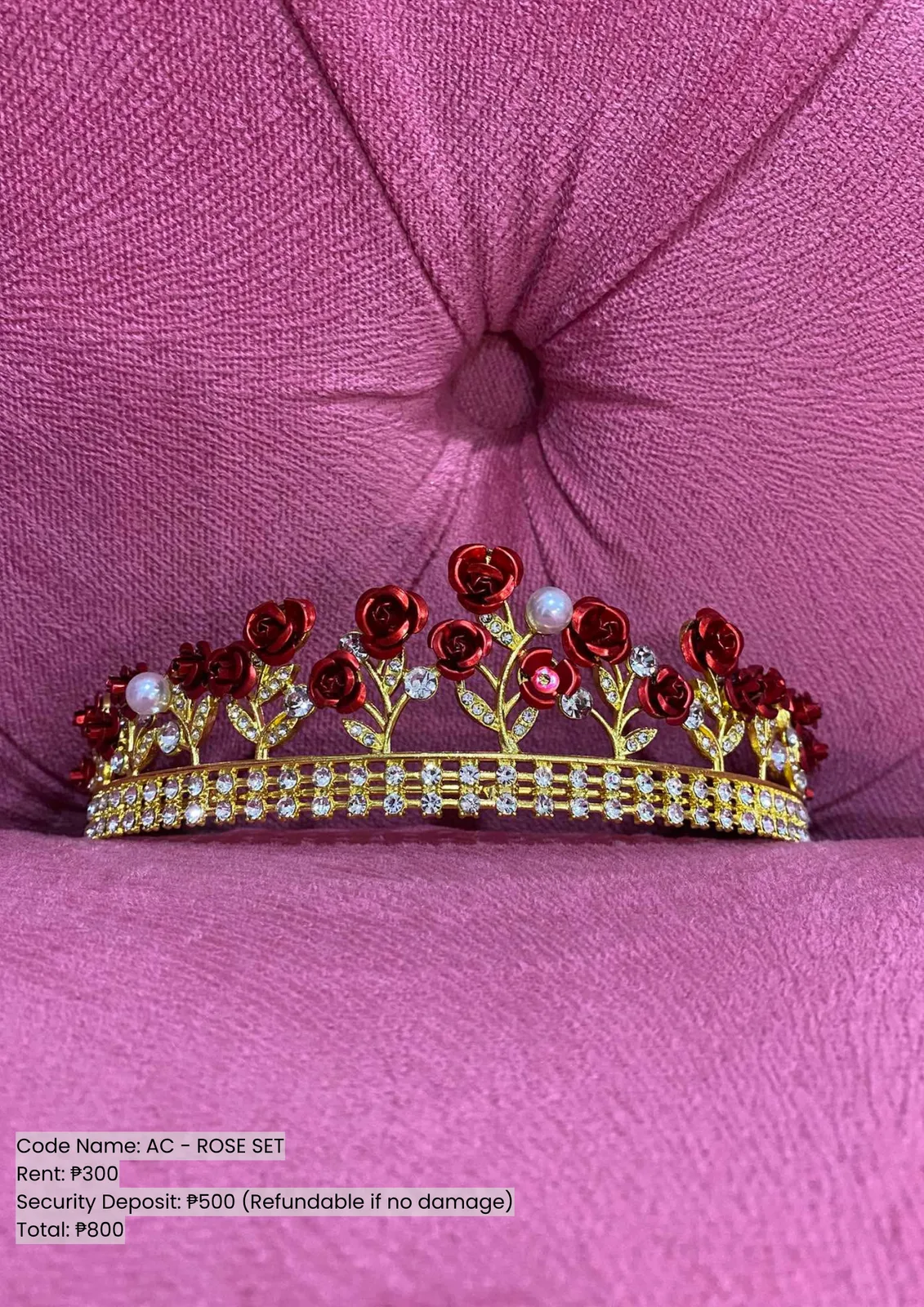 Crowns: Ac Rose Set