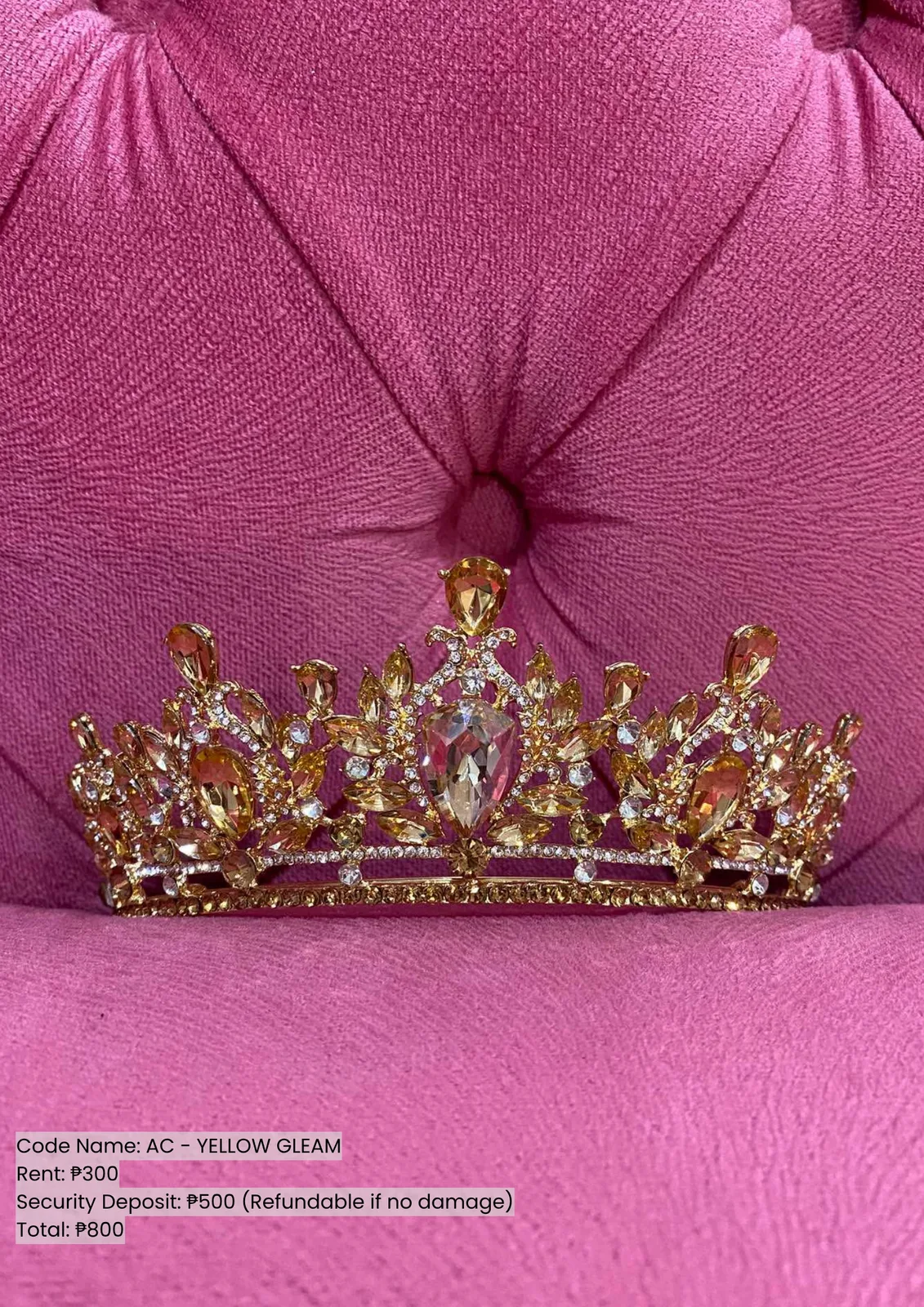 Crowns: Ac Yellow Gleam