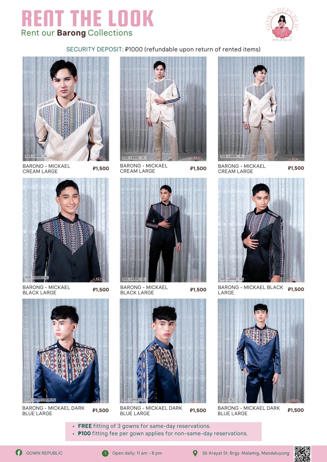Filipiniana & Barong: 19a