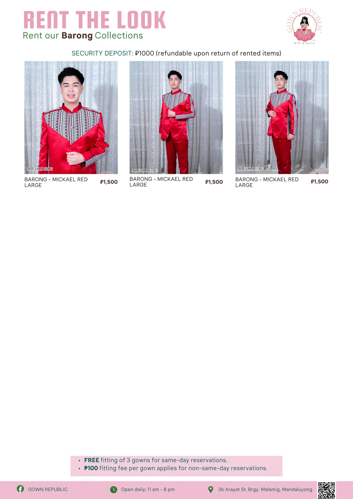 Filipiniana & Barong: 19b