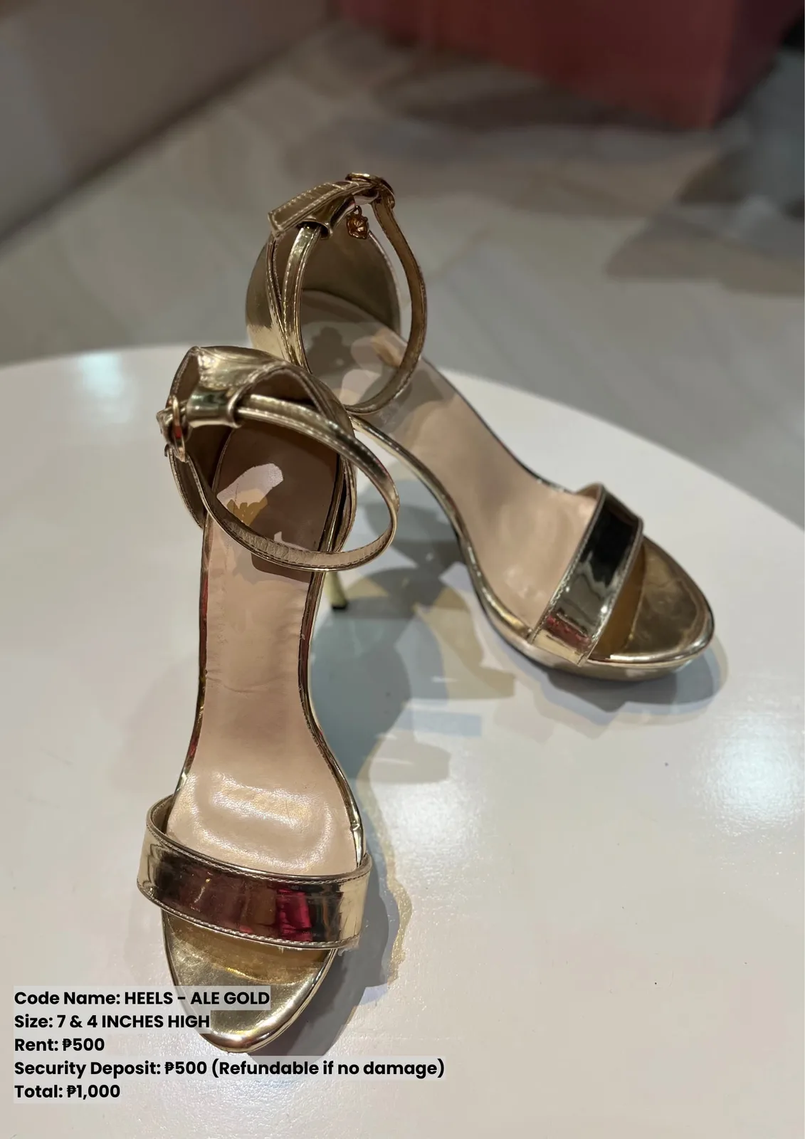 Heels: Ale Gold