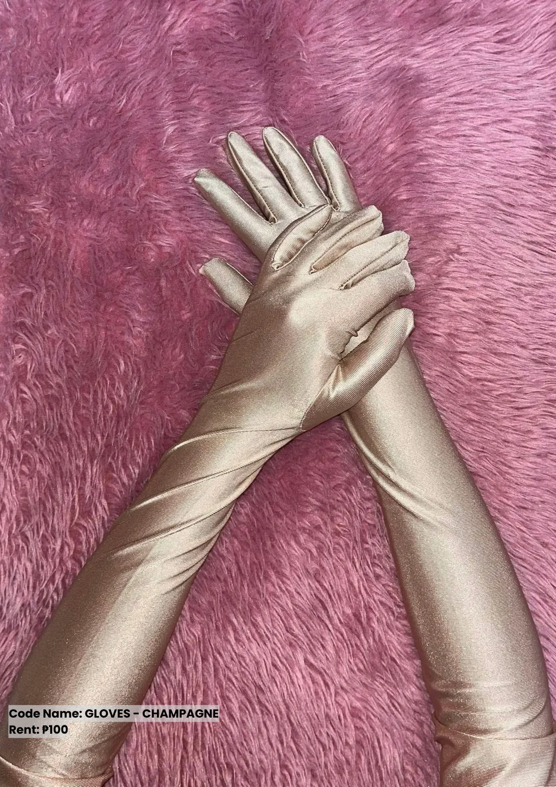 Others: Gloves Champagne