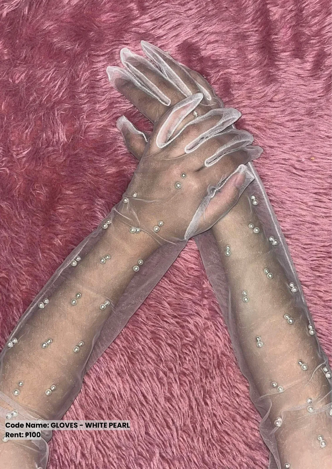 Others: Gloves White Pearl