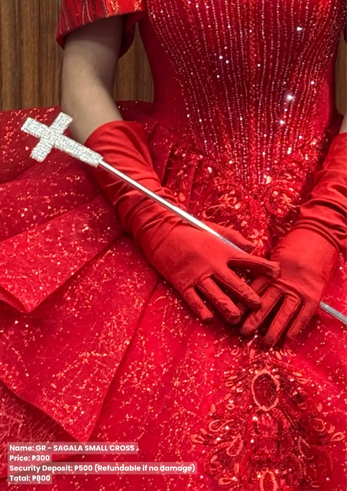 Sagala Headdresses: Gr Sagala Small Cross