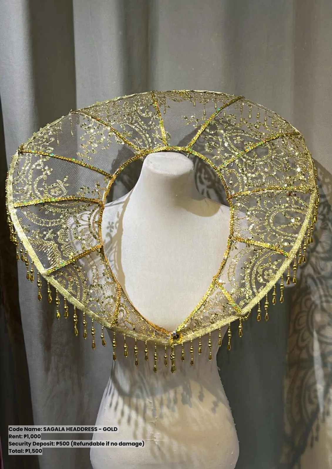 Sagala Headdresses: Headdress Gold