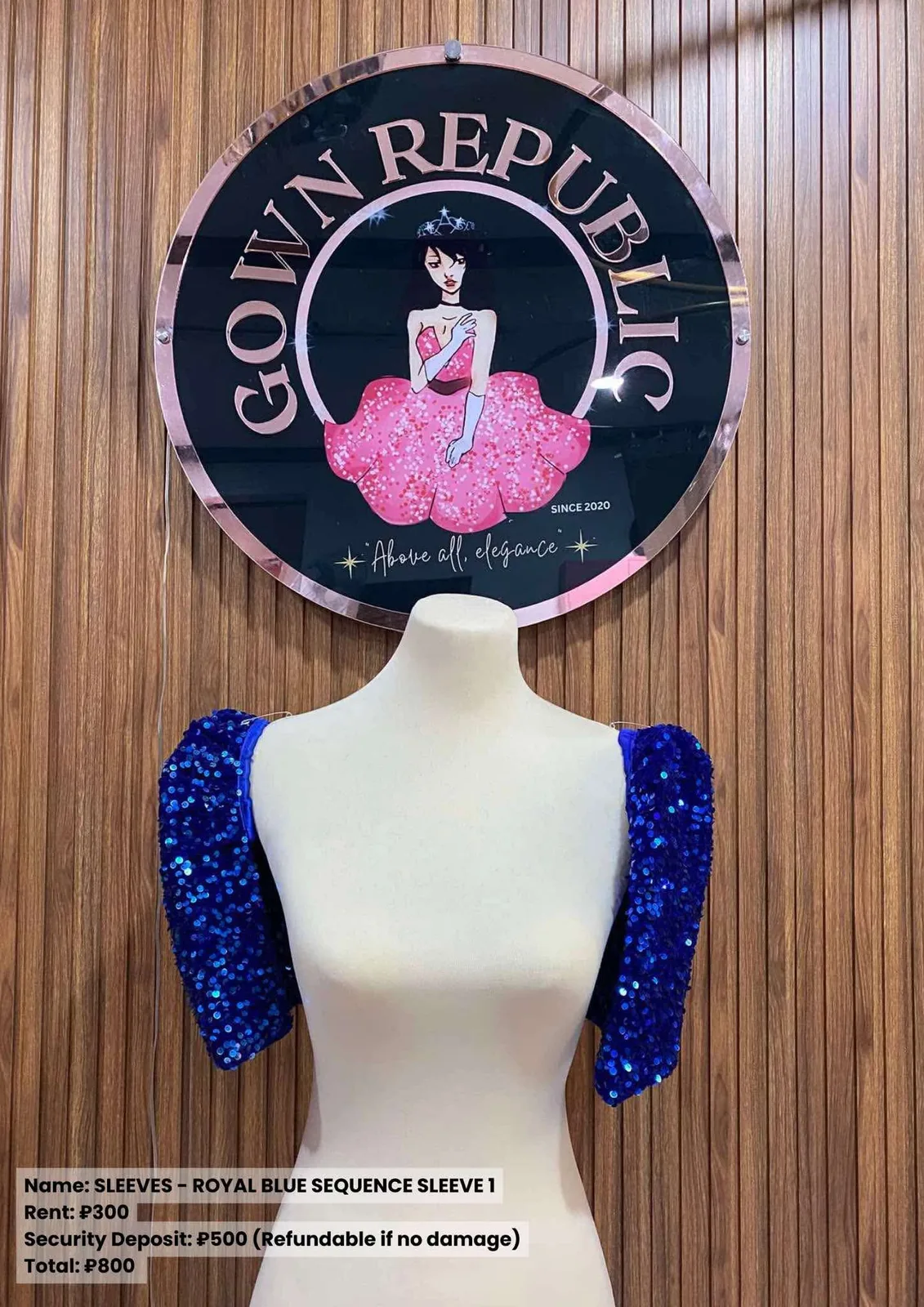 Sleeves: Royal Blue Sequence