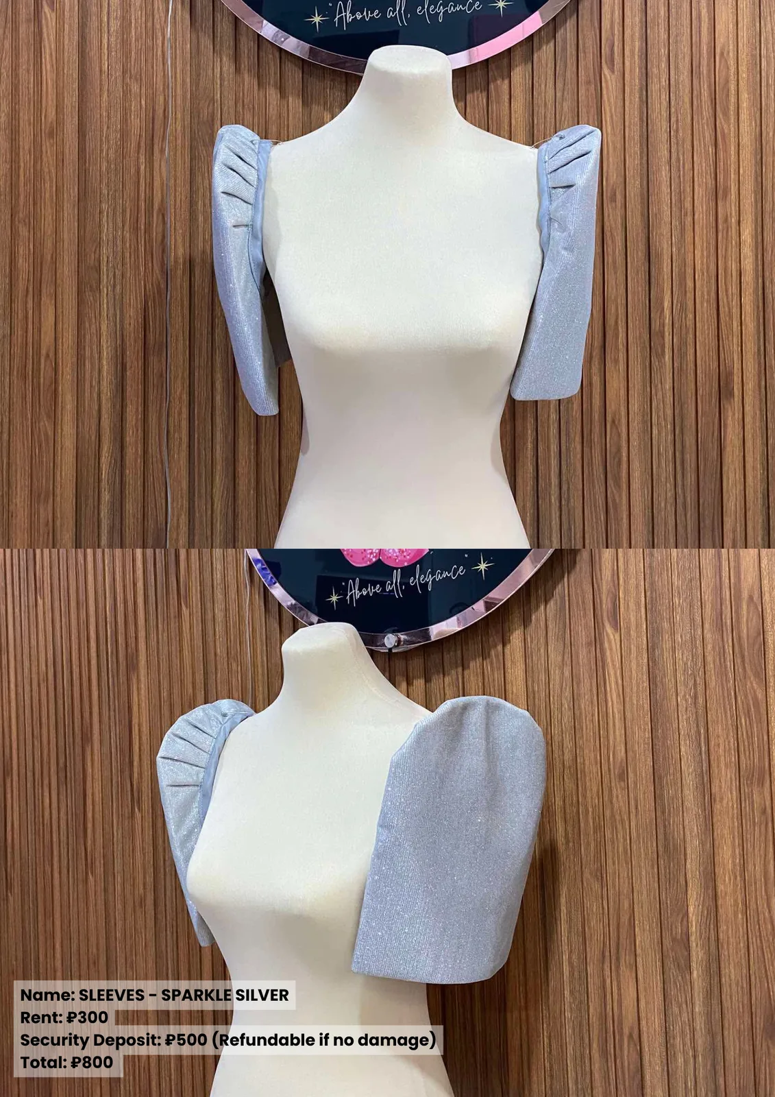 Sleeves: Sparkle Silver